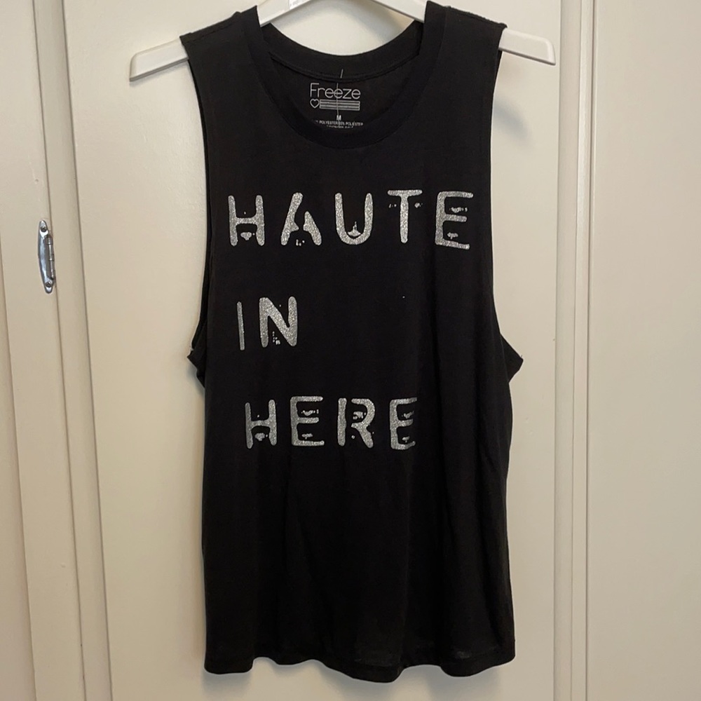 Black tank top from Macy’s